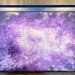 Nintendo 3DS XL Purple Galaxy Edition Console, 6 Games, Stylus and Case
