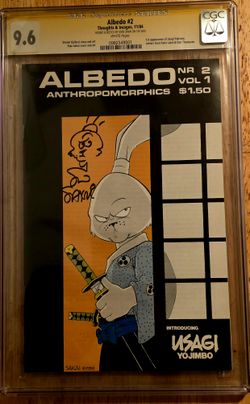 Albedo #2 (1984) comic book CGC 9.6