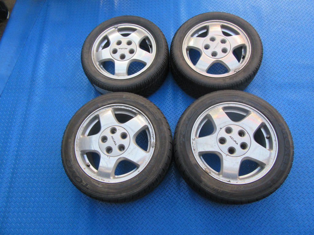 15" 16" Acura NSX rims wheels tires set 6281