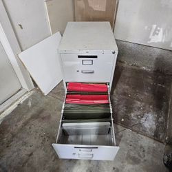 Filing Cabinet HON Metal 2 drawer