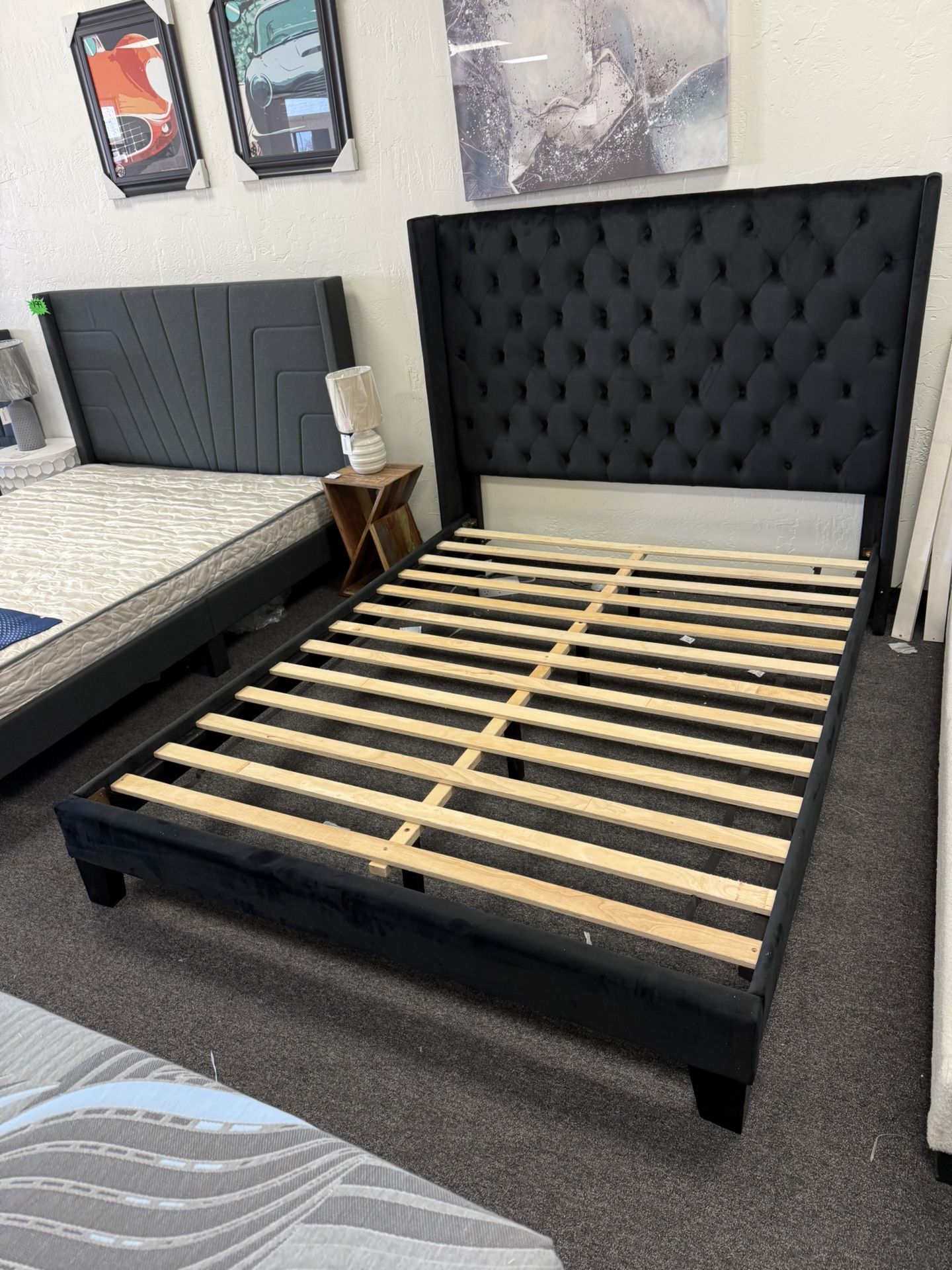 Queen Bed Frame In Black