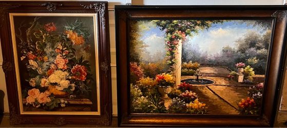 Paintings with frame