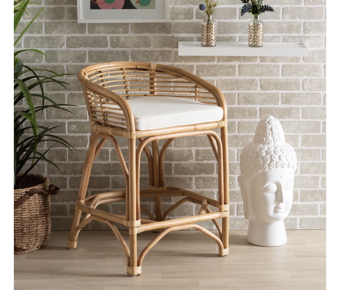 Rattan High Chair