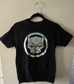 Black panther glowing tshirt for boys 13 to 14 age