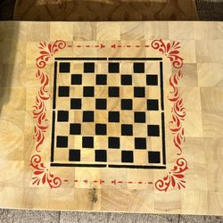 Custom Checker Chess Board