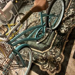 Bike With Chopper Handle Bars! Whitewalls Wheels