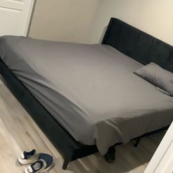 King Mattress and Bed Frame 
