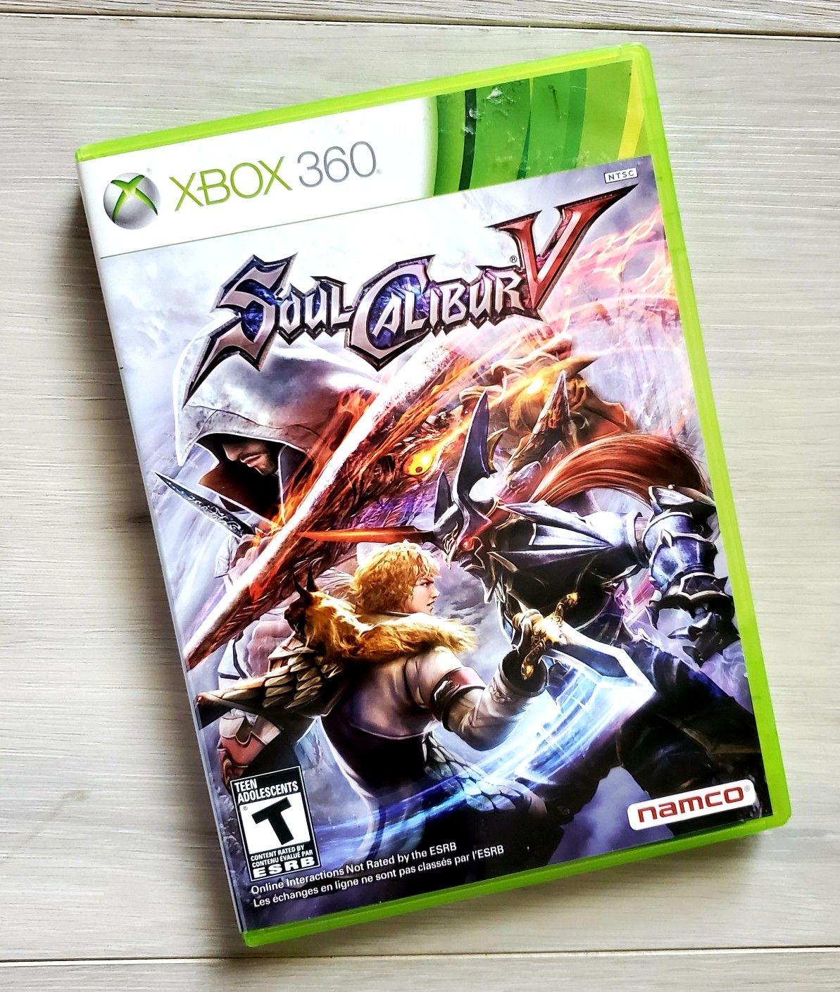 Soul Calibur V (Microsoft Xbox 360, 2012) Video Game