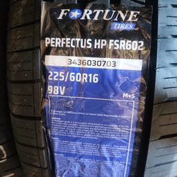 225/60R16 new tires