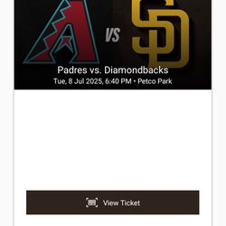 Padres Vs Diamondbacks Tuesday 7/8