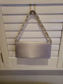 Silver/gray Evening Bag 