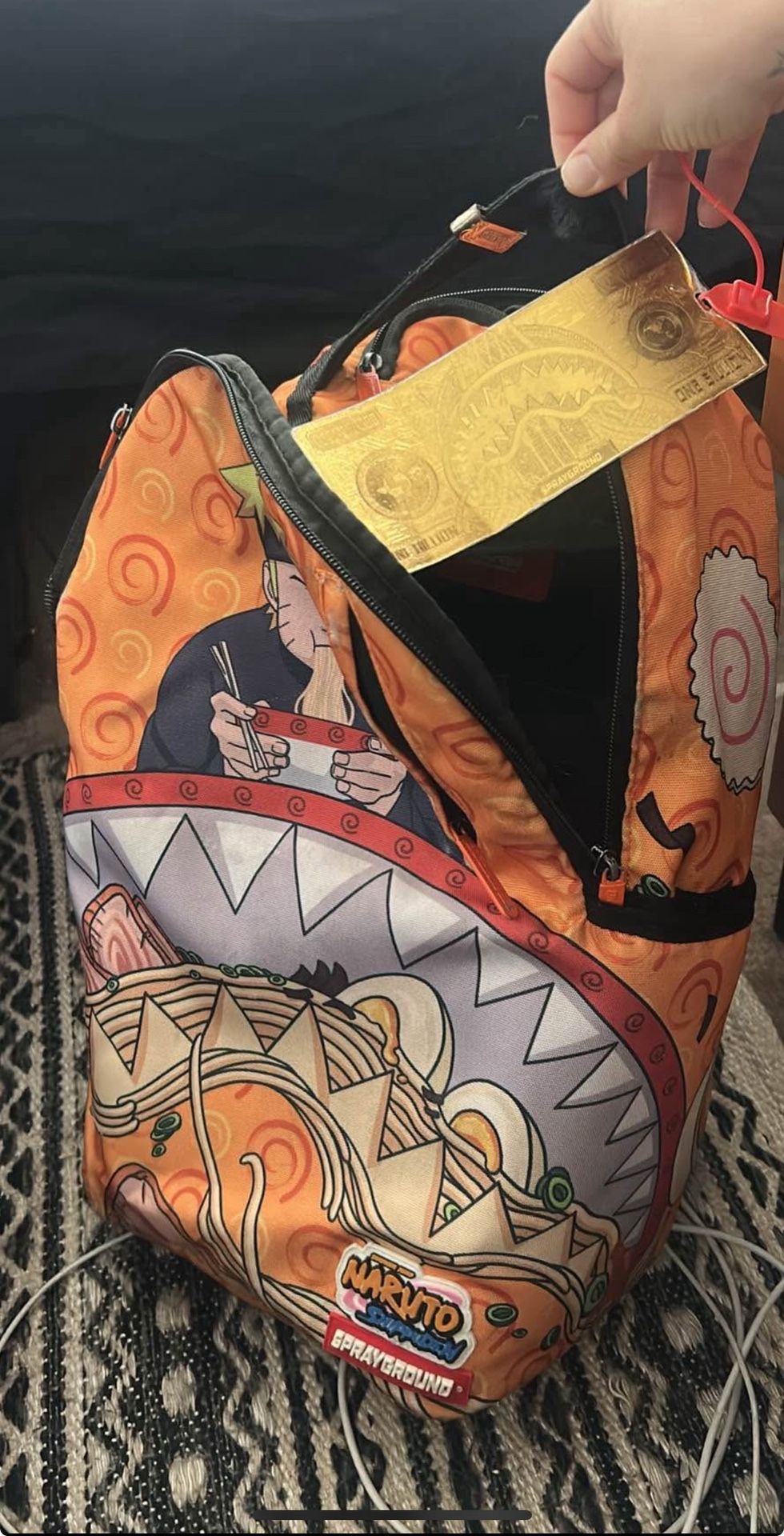 Naruto Spray ground Backpack