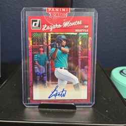 Lazaro Montez Rookie Autograph /199