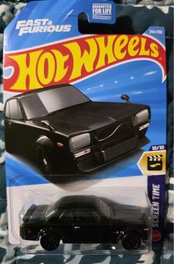 2026 Hot Wheels Fast & Furious Nissan Skyline HT 2000GT-X Black P case 🔥🔥🔥