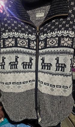 WE THE FREE ALPACA SWEATER COAT