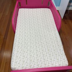 toddler bed frame with mattress