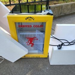 Fireball Refrigerator Brand New Has European Plug 220volt