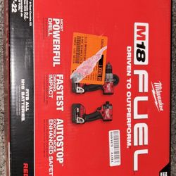 Milwaukee M18 Fuel Impact And Drill Set 