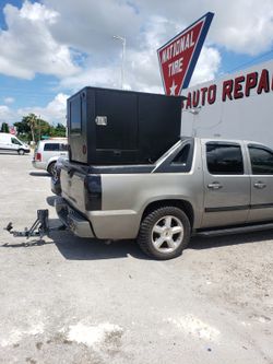 We do everything from tires/ oil change/ brakes/AC/ to engines/ motor mounts/ spark plugs