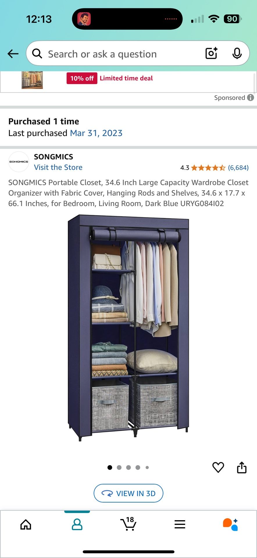 Portable Closet