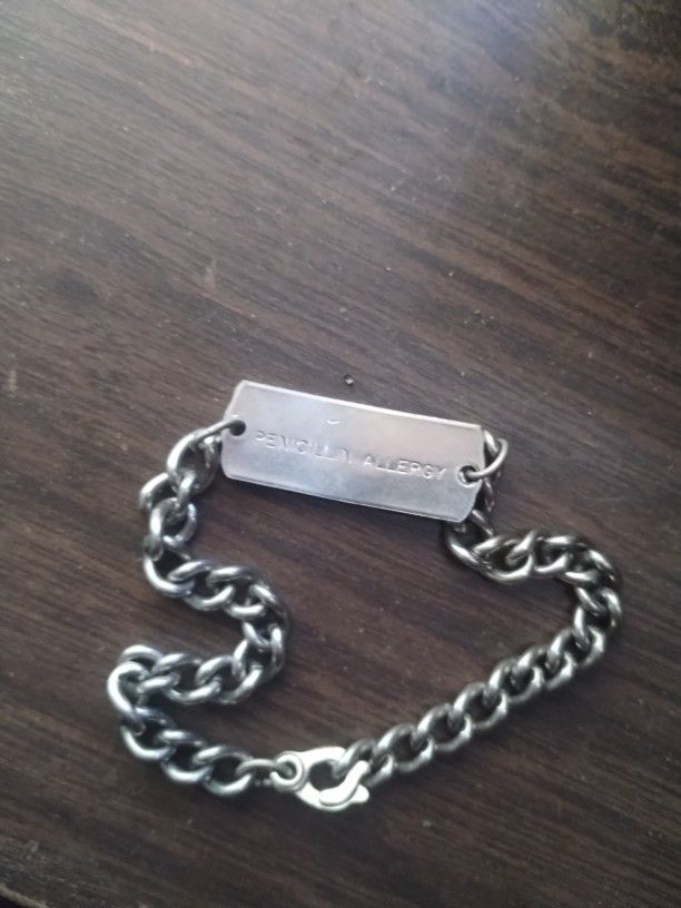 Penicillin Allergy Medical Bracelet