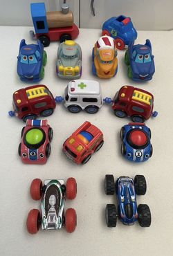 Toddler CARS and TRUCKS and RACERS Bunch