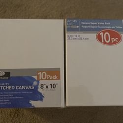 Set Of 2 Canvas Bundle Packs