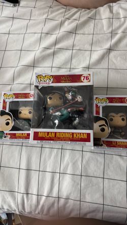 Mulan funko pop set