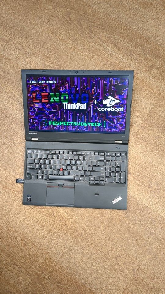 ⭐ coreboot W541 Thinkpad + 32GB RAM + Quadcore CPU + 1080P + New Battery 