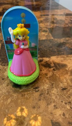 McDonald's Happy Meal Mario Brothers Princess Peach Figure Nintendo 2017