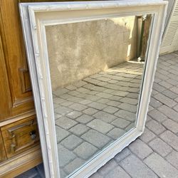 Gorgeous  Vintage/ Antique Large Baroque Style Carved Wood Mirror