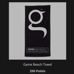 Game Beach Towel