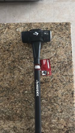 Husky 16 lb. Sledgehammer with 34 in. Fiberglass Handle