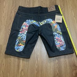 Evisu Shorts Fish