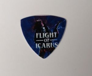 Stranger Things Eddie Munson Flight Of Icarus Book Guitar Pick 