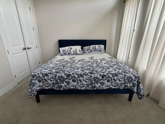 King Bed Frame and Mattress