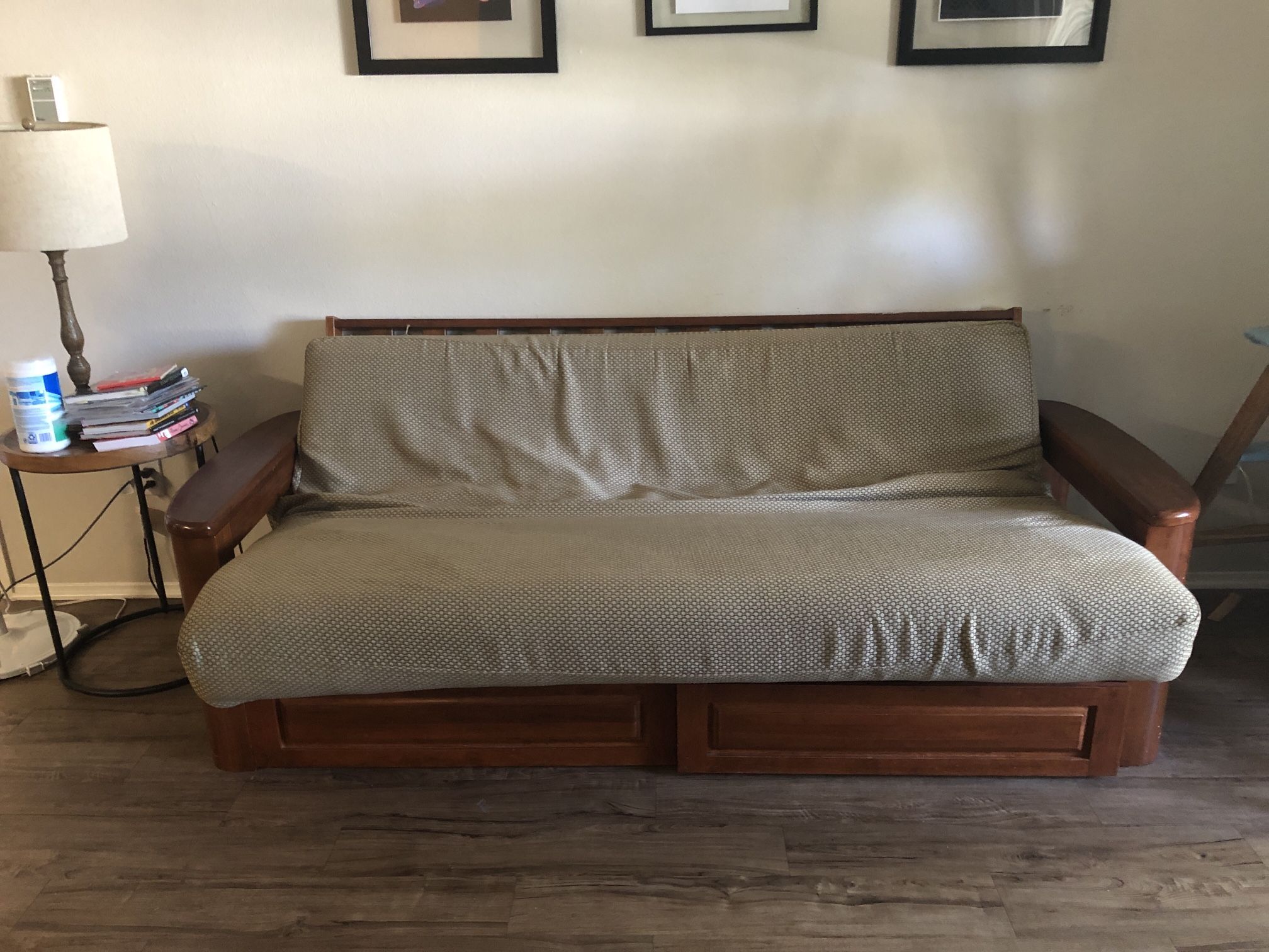 Wooden Frame Couch