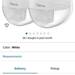 New Paruu P10 Wearable Breast Pump 