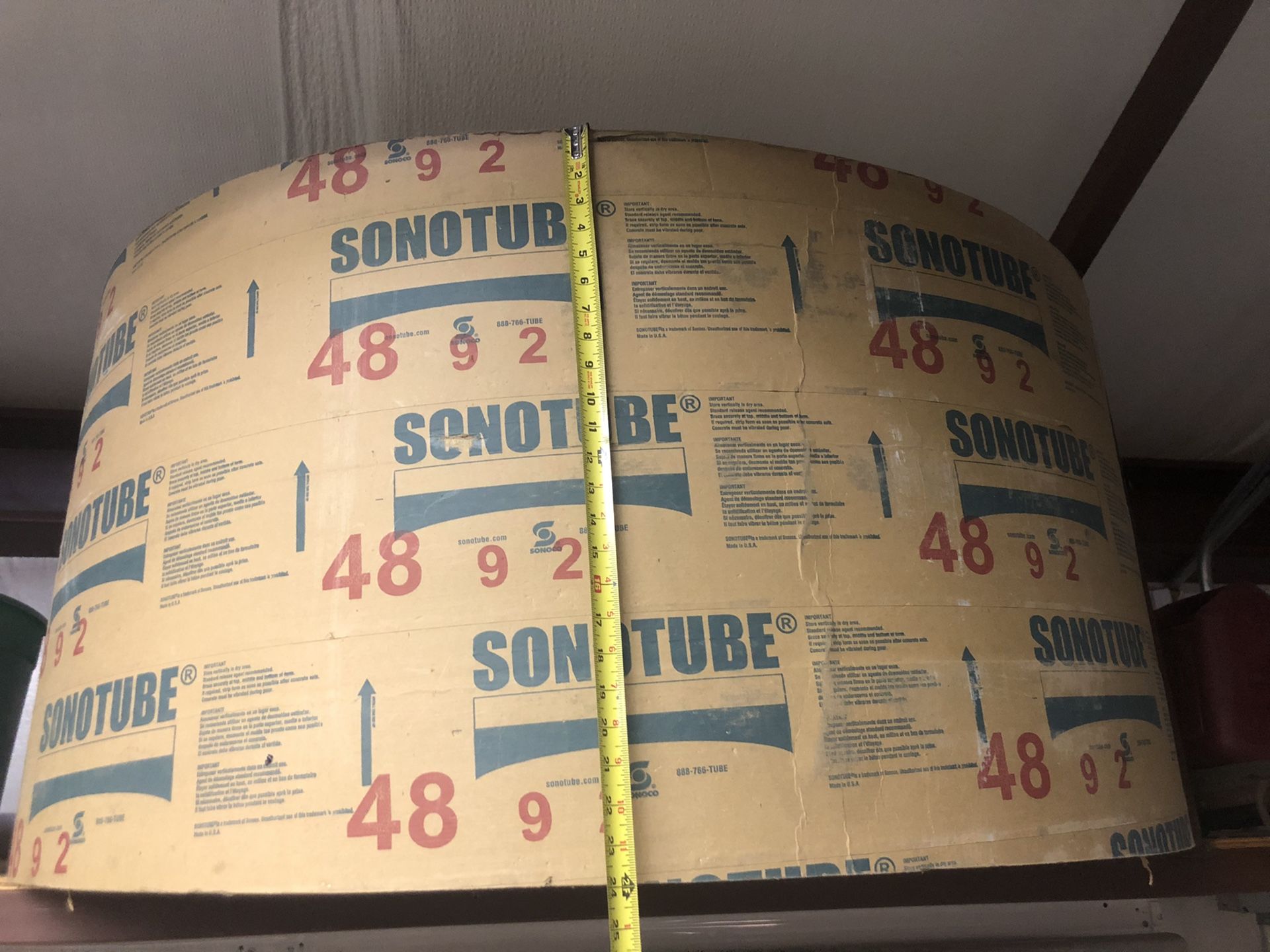 Sonotube Concrete form. 48” Diameter for Sale in Tucson, AZ OfferUp