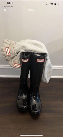 Hunter boots and inserts