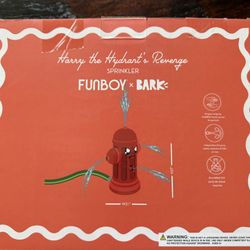 New Funboy & Bark Dogs Inflatable Water Fire Hydrant 