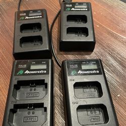 PowerExtra NP-FW50 dual digital USB charger (f)