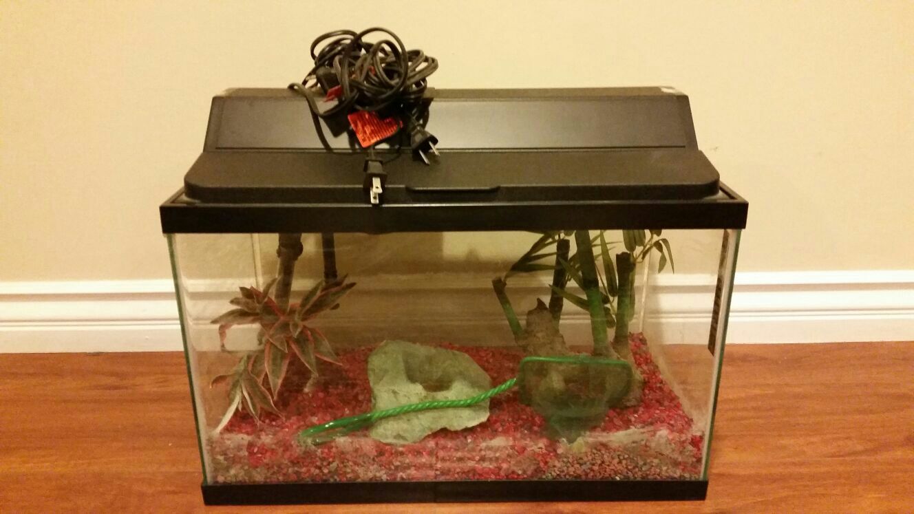 Fish tank (never used)