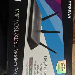 Nighthawk Modem/router 