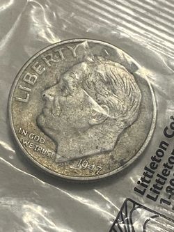 pido 25 precio firme Moneda conmemorativa estadounidense de diez centavos Roosevelt de 1977 sin marca de ceca de plata, pido 25 precio firme