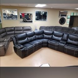Sectional Recliners 6pcs.  Lots To Choose 