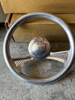 Billet steering wheel