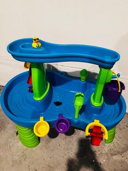 Kids Water Play Table with Accessories
