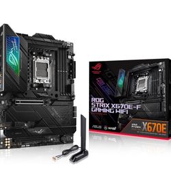 Brand New ASUS ROG STRIX X670E-F GAMING WIFI AMD X670 Socket AM5 ATX