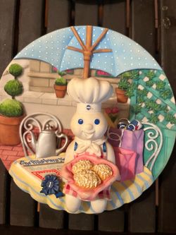3D Pillsbury Doughboy Wall Plate